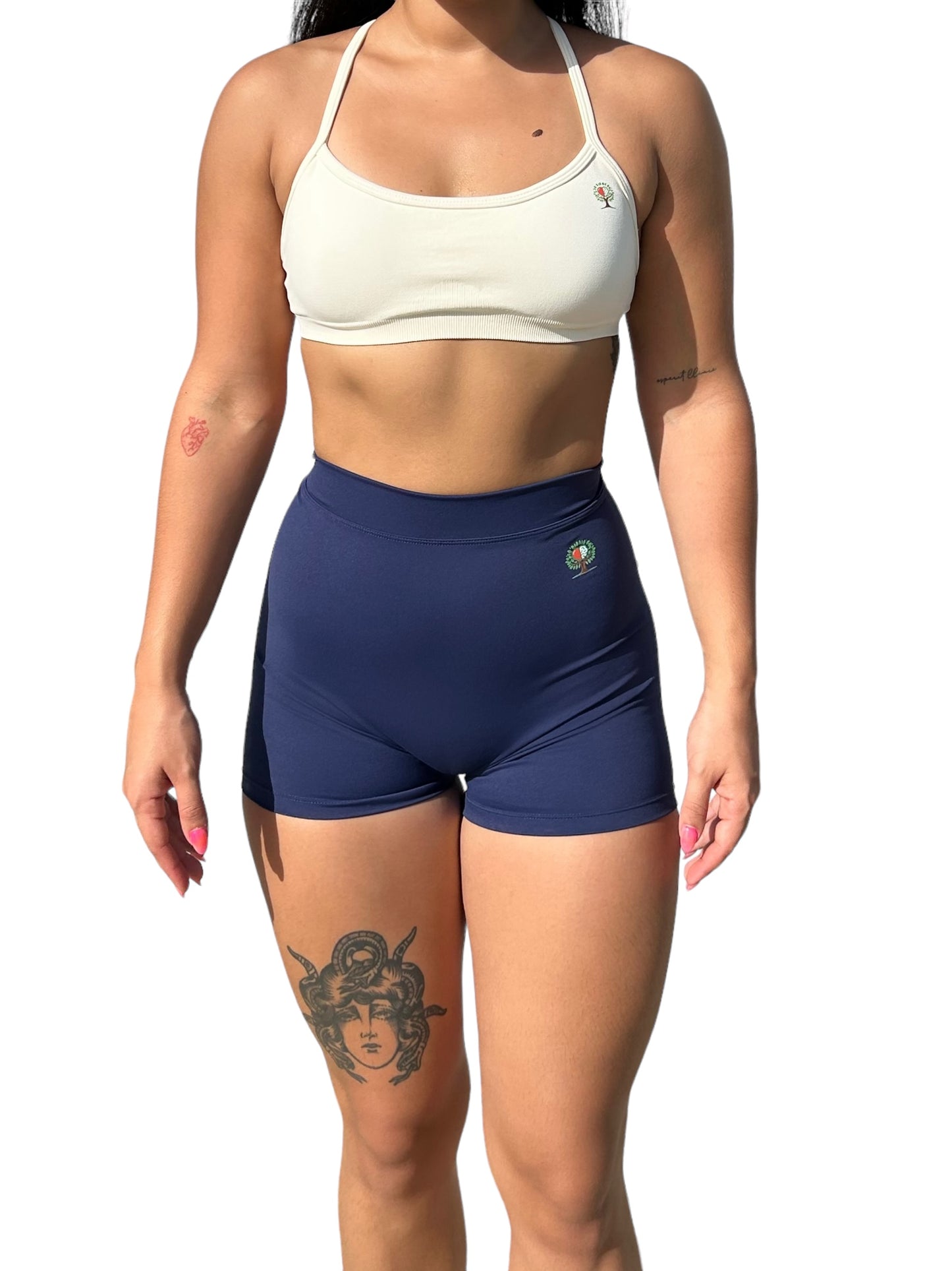 Stretchy Pump V-Back Short