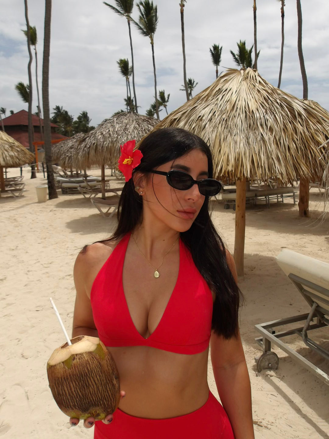 Getaway Triangle Halter Bra