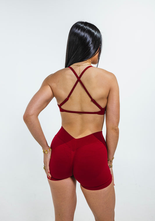 Berry Pop V-Back Short | 4.5"