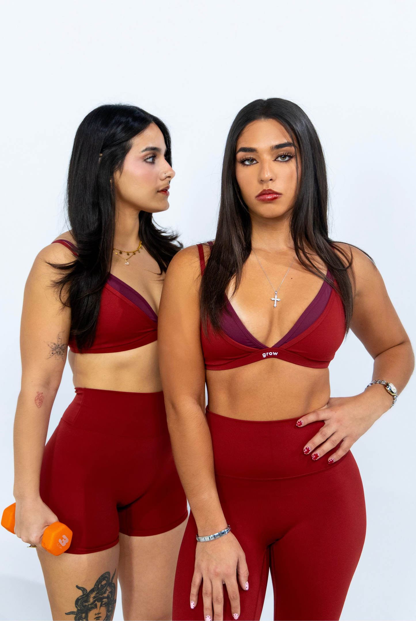 Layers Halter V Crop