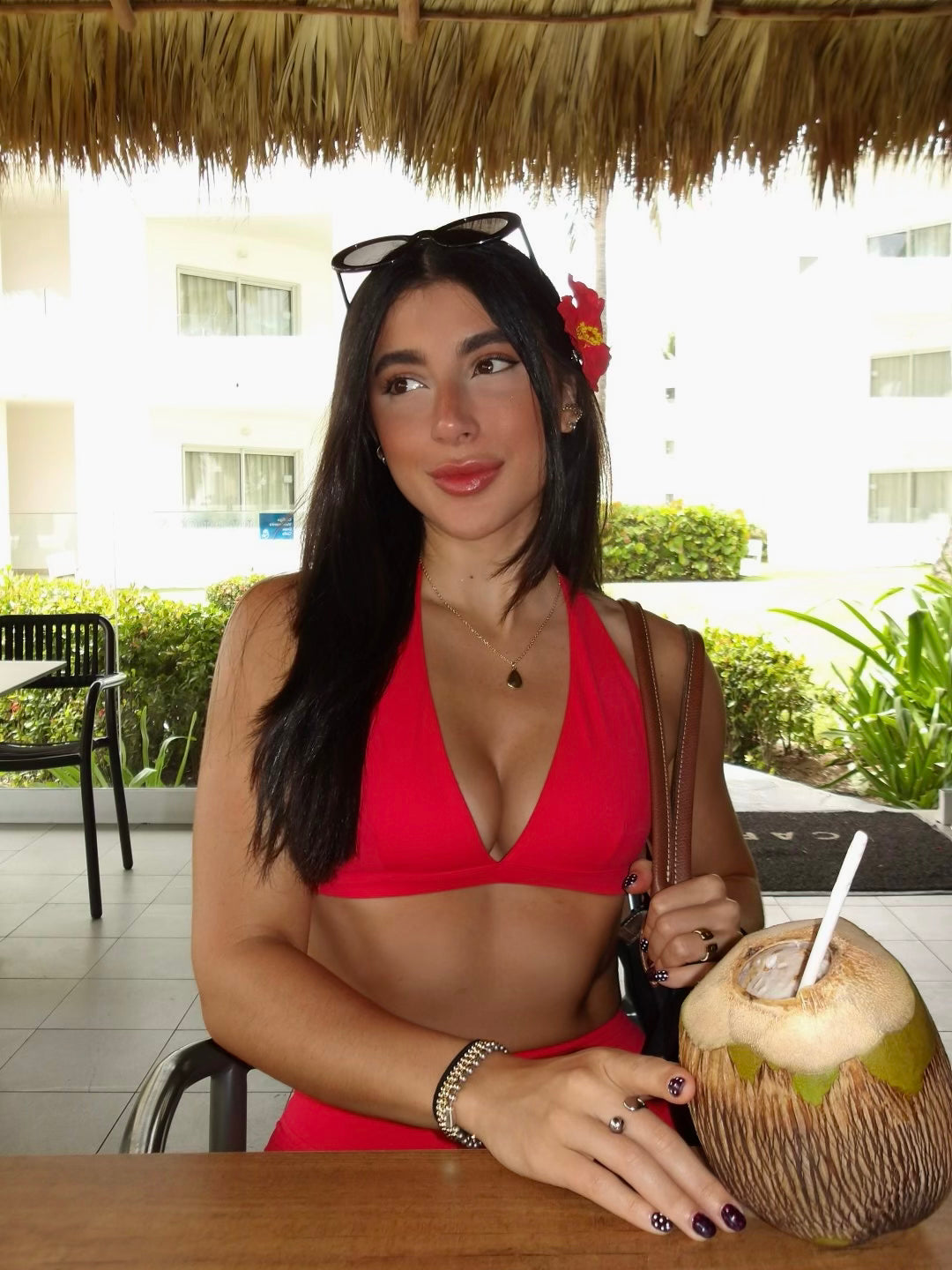 Getaway Triangle Halter Bra