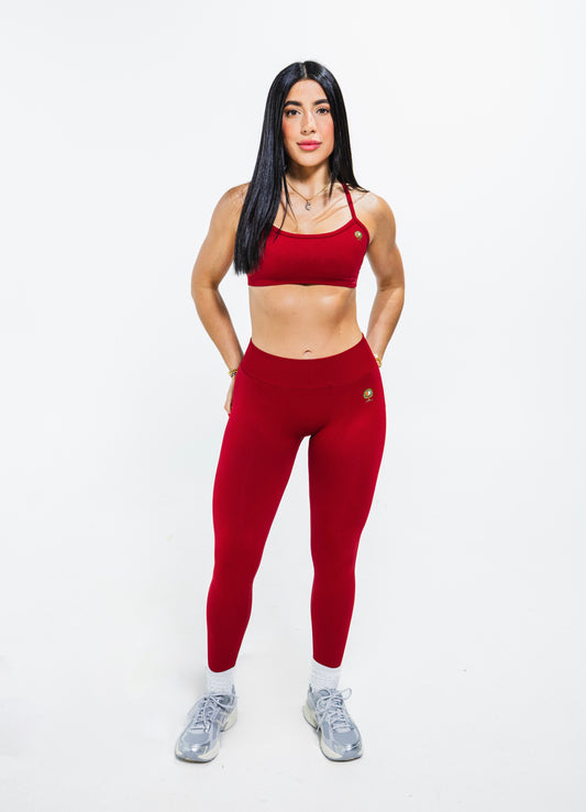 Berry Pop V-Back Legging